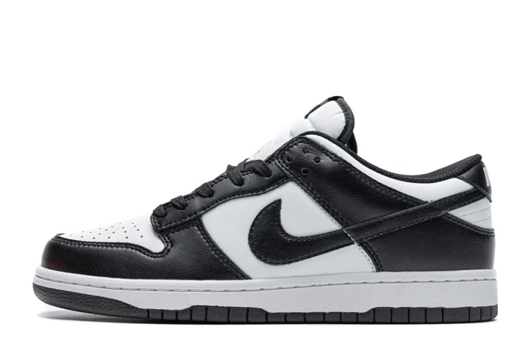 dunk low panda stock x