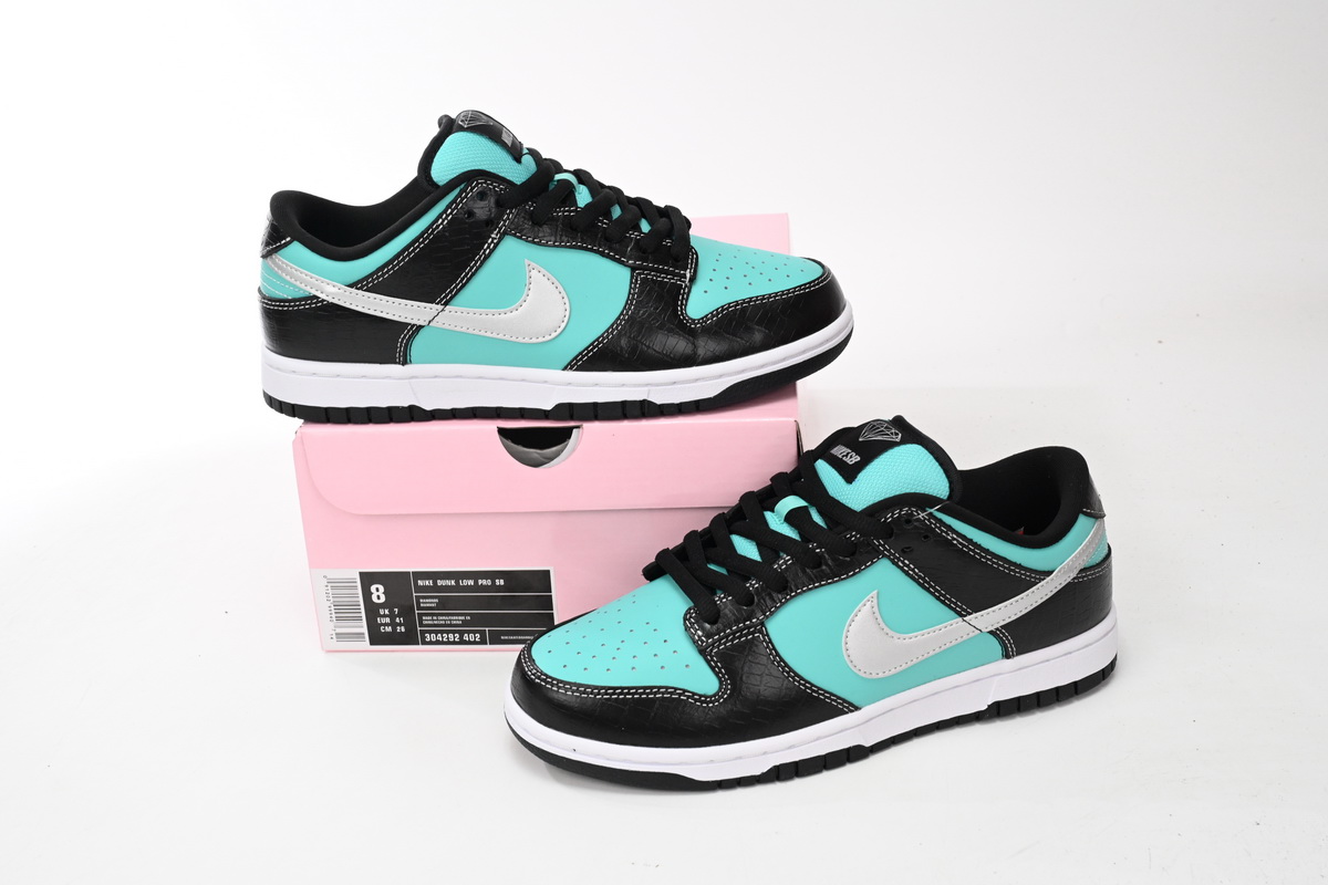 dunk low diamond